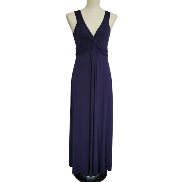 Boden Dresses & Skirts - Boden V-neck Knotted Front Sleeveless Maxi Dress